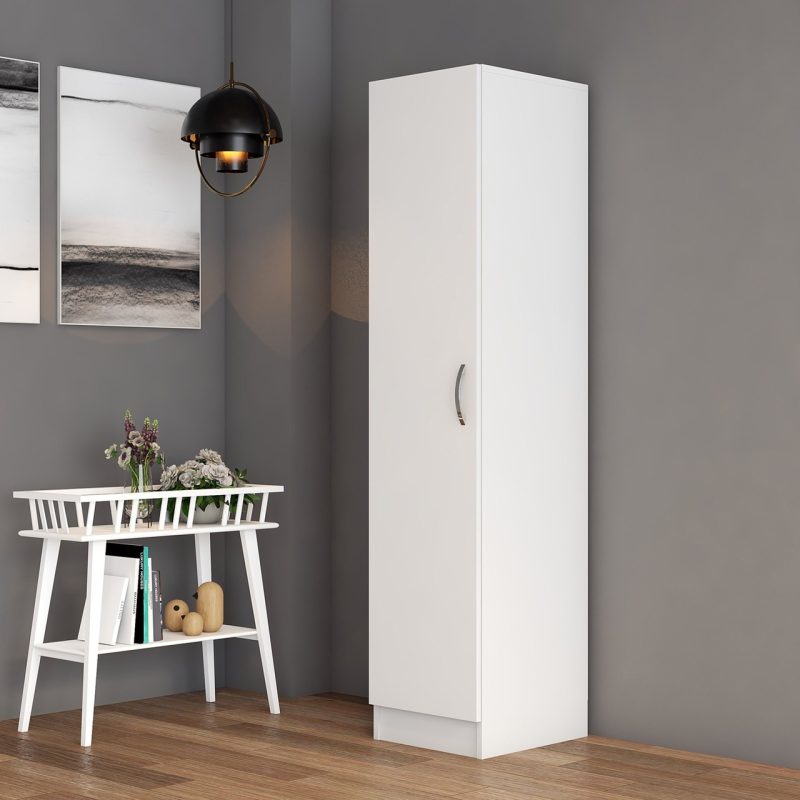 1 Kapılı Gardrop Beyaz – GRD0301