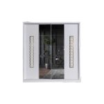 Avm 24 Ayasofya 140 X 59 X 212 Sürgülü Dolap-Beyaz-Aynalı-Ücretsiz Nakliye Montaj