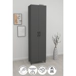 Bofigo 8 Raflı 2 Kapaklı Ayakkabılık Ayakkabı Dolabı Cemre