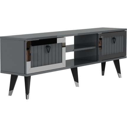 Cantek Dizayn Lidya Tv Stand -Gümüş