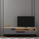 Cantek Dizayn Zen Tv Ünitesi Safirmeşe-Antrasit