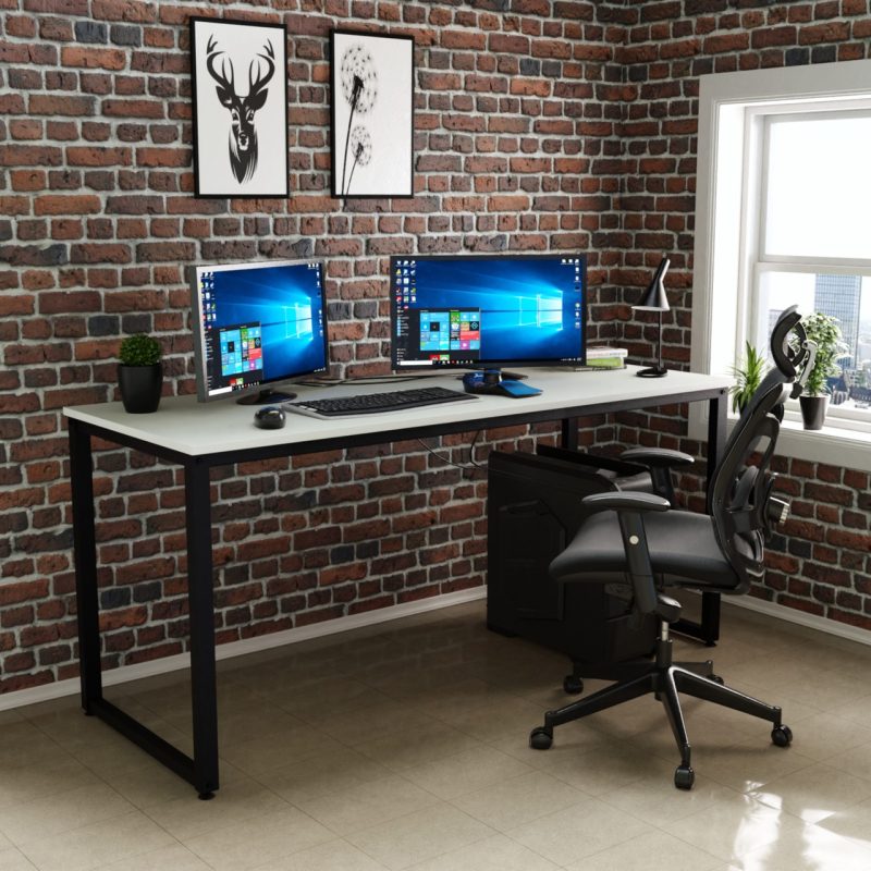 Ceramical MS1 Metal Ayaklı Çalışma Masası – 160cm –