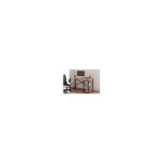 Ceramical MSR Raflı Çalışma Masası – 60x120cm – Ceviz