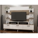 Decorotika Diana Tv Ünitesi Beyaz Ceviz