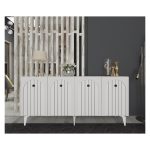 Demonte Home Mobilya Bredadh Konsol Beyaz-Beyaz