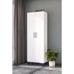 Dewoody 8 Raflı Kalın Raflı Çok Amaçlı Mutfak Banyo Dolabı