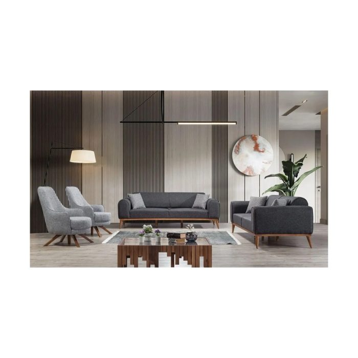 Edsy Home Rupon 3+3+1+1 Koltuk Takımı Antrasit
