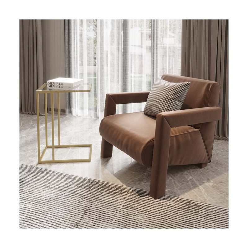 Evka Everly C Sehpa Gold