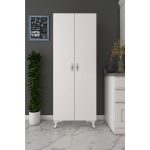 Gökberk GB-4102 2 Kapaklı 8 Raflı Çok Amaçlı Dolap Mdf