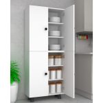Home Galley 6 Bölmeli 70 cm Çok Amaçlı Dolap Suntalam