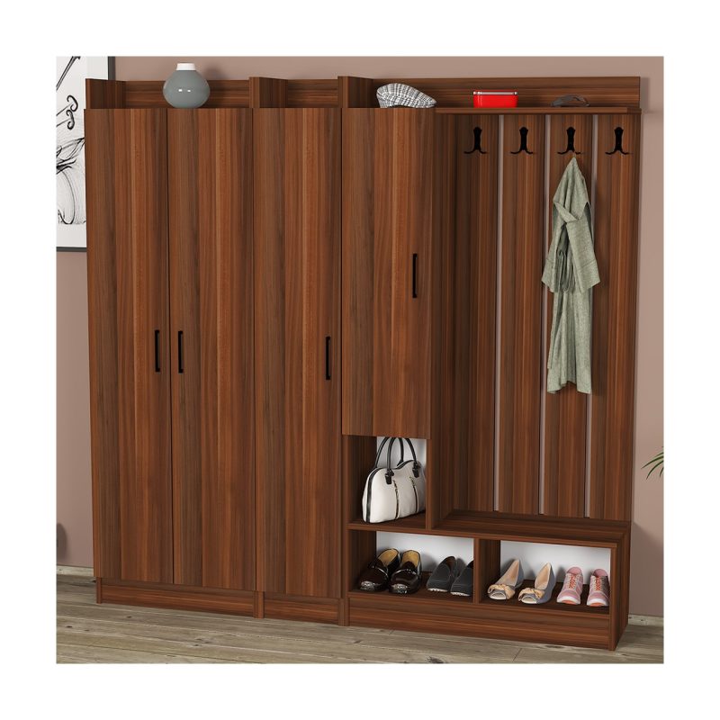 Kalender Dekor Lityum-1-2-3 Portmanto Vestiyer Ayakkabılık RS05