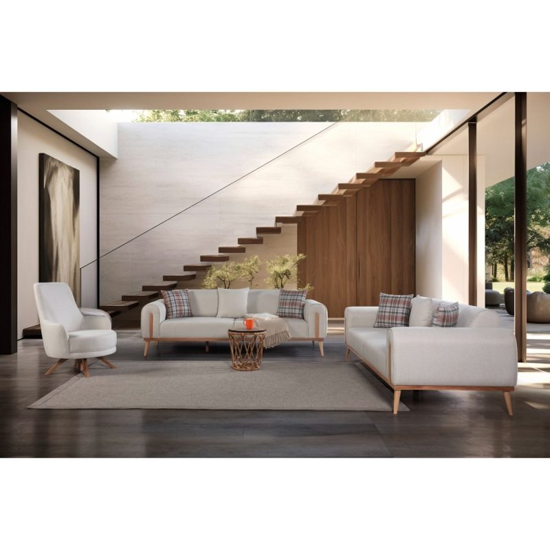 Kayalar Sofa Kayalar Sofa Leon Koltuk Takımı 3+3+1+1