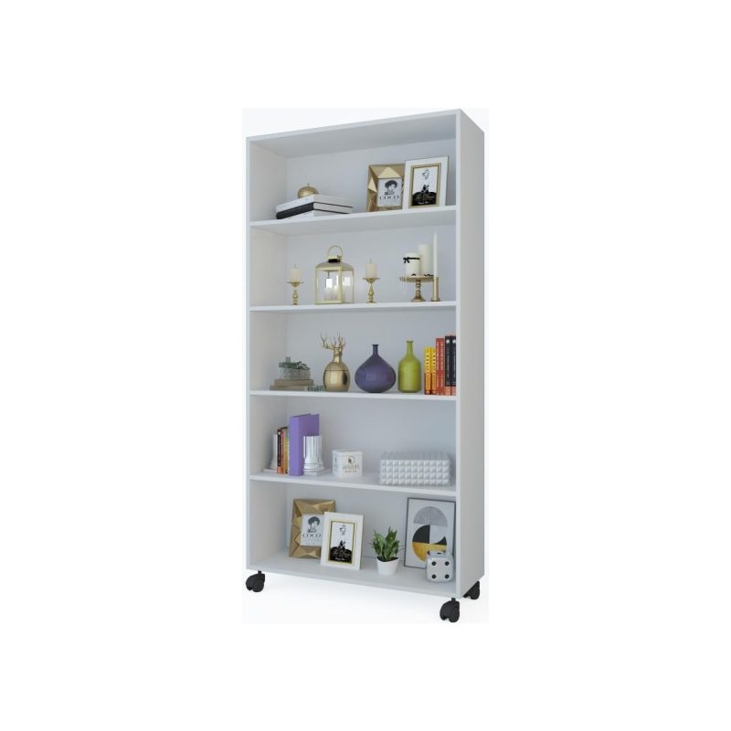 Kenzlife mutfak dolabı raziye 188*070*030 byz tekerlekli banyo evrak ofis ayakkabılık kiler