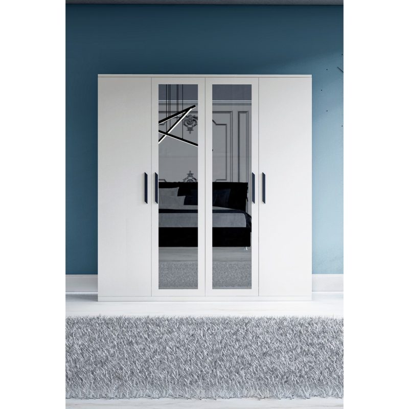 Metalia Gm 051 Hayal 4 Kapılı Aynalı Gardrop