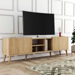 Mezza Lotus (Ahşap Ayaklı) Tv Ünitesi Sepet Rengi 1350