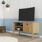 Mezza Retro Tv Ünitesi 90 Cm Sepet 1552