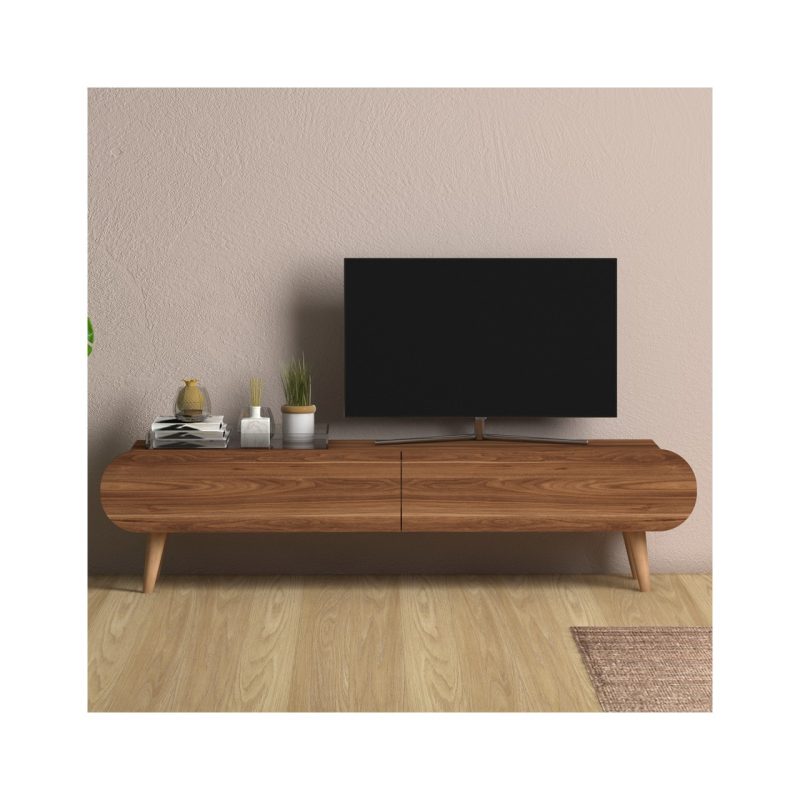 Monte Sehpa Lotus Tv Ünitesi Ceviz
