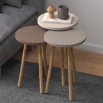 Monte Sehpa Roma Zigon Sehpa- /Cappuccino/Kahve