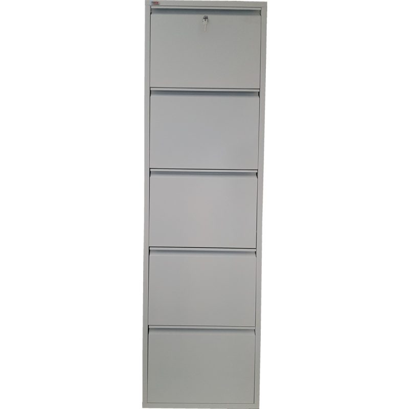 Pratik Metal Ayakkabılık ve Mobilya 5’li Kilitli Pratik Metal Ayakkabılık (Beyaz)