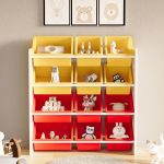 Reflekta 12 Sepetli Çok Amaçlı Oyuncak Dolabı Montessori Dolap