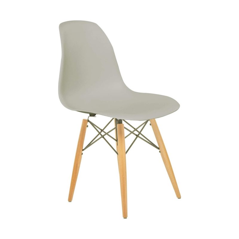 Seduna  Eames Sandalye – Natural Ahşap Ayaklı
