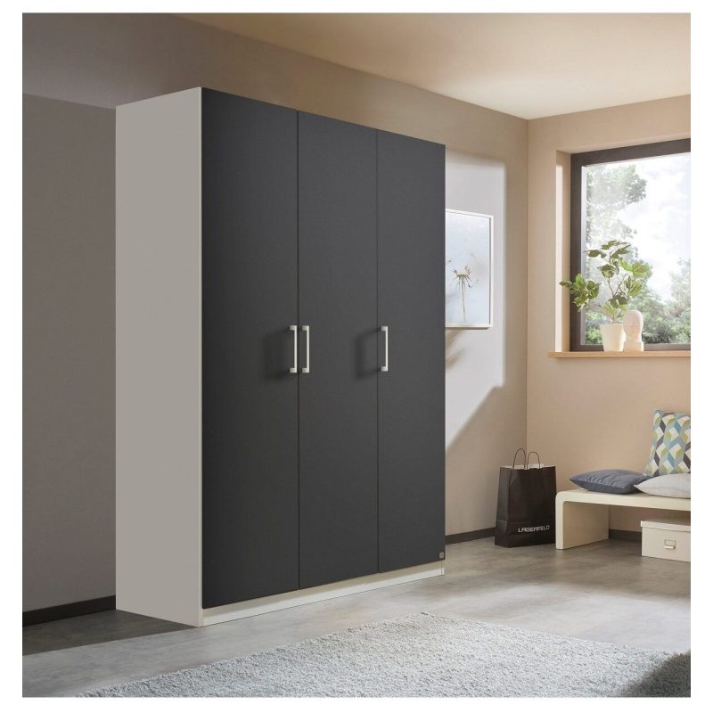 T Designo Almina Giyinme Dolabı – Çok Amaçlı Dolap – Gardırop 135 Cm-3 Kapaklı