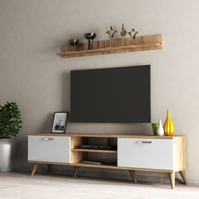 Tanmob Mega 180’li L Raflı Tv Ünitesi –  – TVU0103