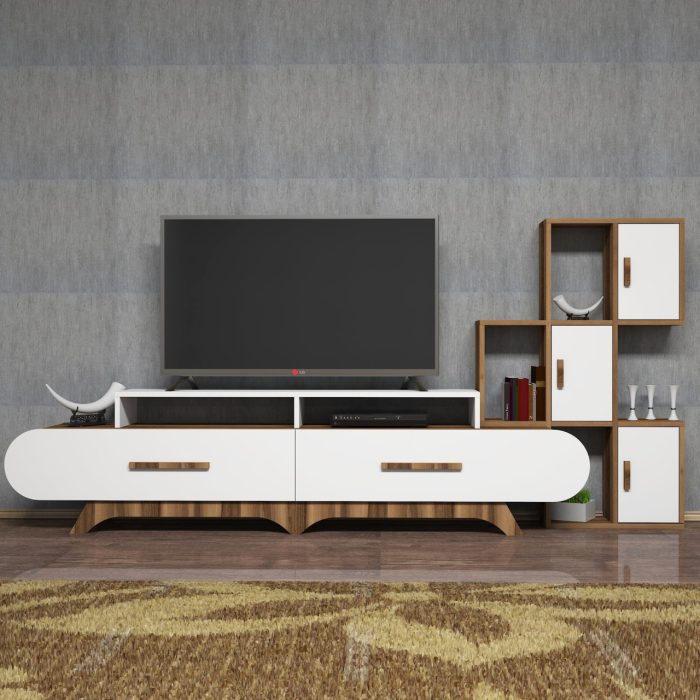 Variant Concept Flora Duvar Raflı Tv Ünitesi