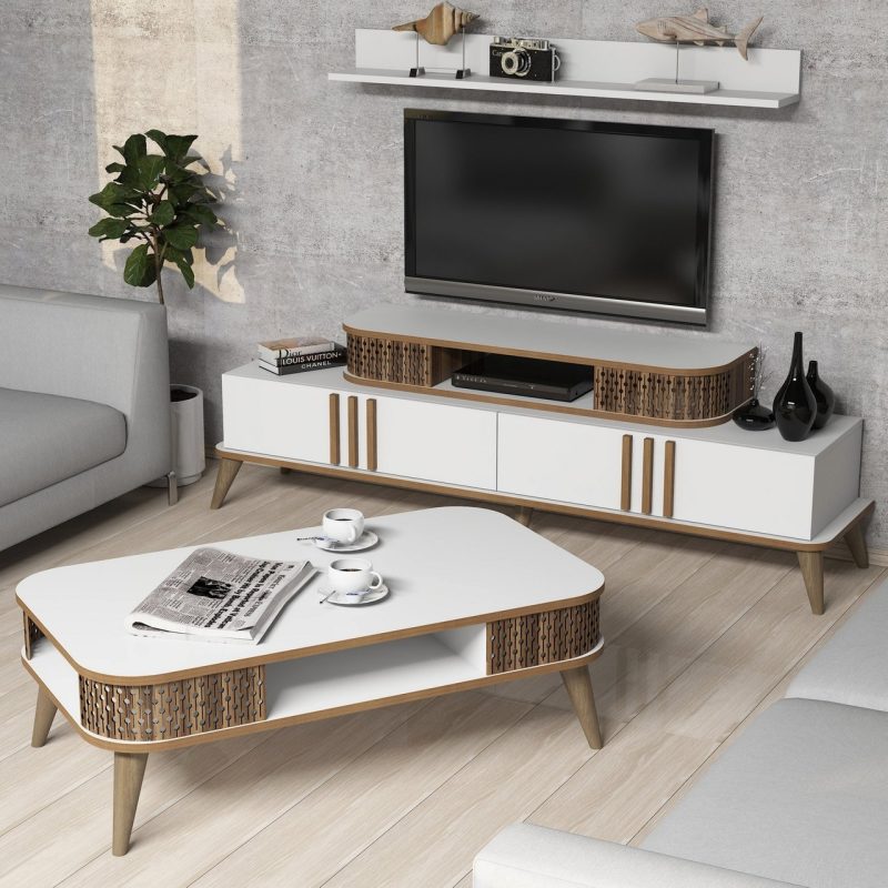 Variant Eylül Tv Ünitesi Ve Orta Sehpa Takımı –