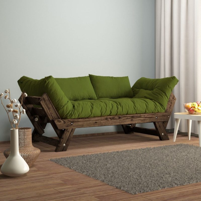 Woodesk Adalar Masif Ceviz- Renk 2li Kanepe CPT8118-210