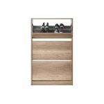 adore mobilya Flat Duo Üç Katlı Geniş Ayakkabılık Dolabı – Tori