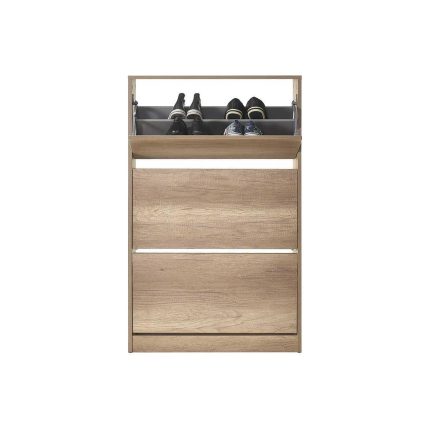 adore mobilya Flat Duo Üç Katlı Geniş Ayakkabılık Dolabı – Tori