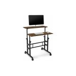 servetavcı Yükseklik Ayarlı Bilgisayar Laptop ve Çalışma Masası Ceviz 80 x 60 cm